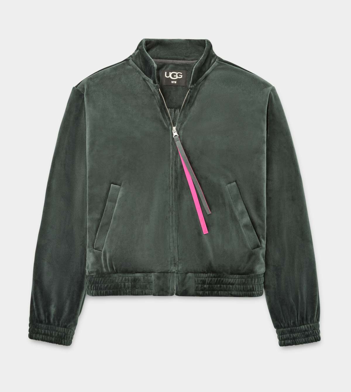 Ugg suede bomber jacket hot sale